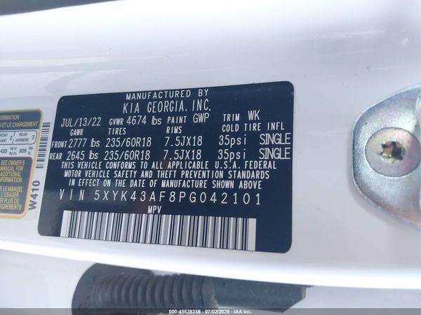 2023 KIA SPORTAGE SX
