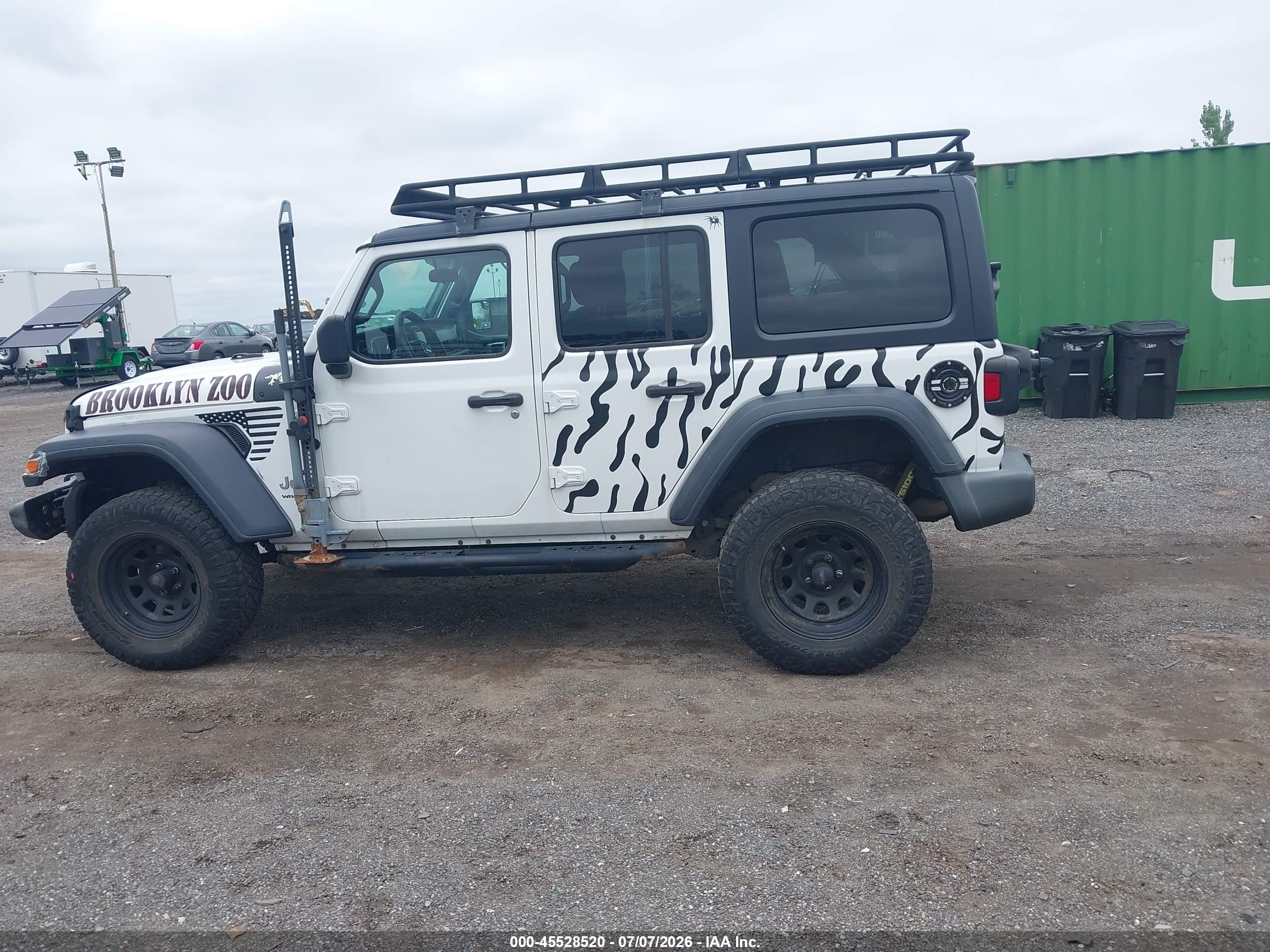 2018 JEEP WRANGLER UNLIMITED SPORT S 4X4