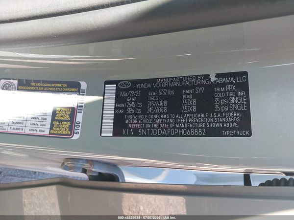 2023 HYUNDAI SANTA CRUZ SEL PREMIUM