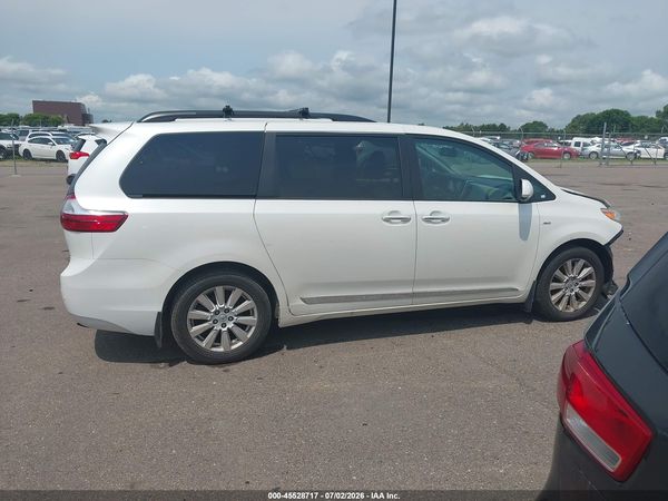 2017 TOYOTA SIENNA XLE PREMIUM 7 PASSENGER