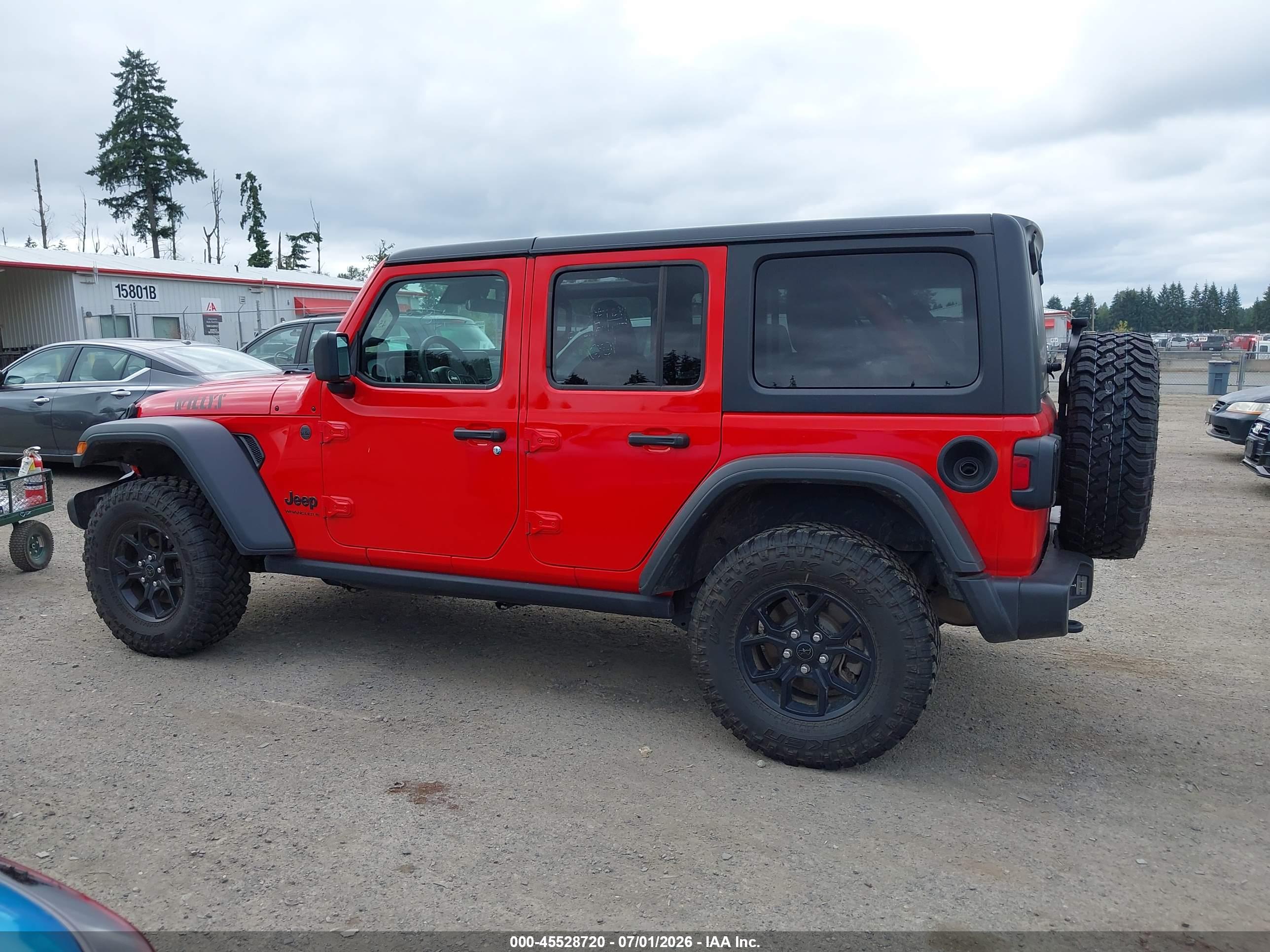 2025 JEEP WRANGLER 4-DOOR WILLYS 4X4