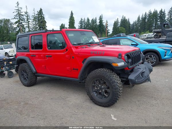 2025 JEEP WRANGLER 4-DOOR WILLYS 4X4