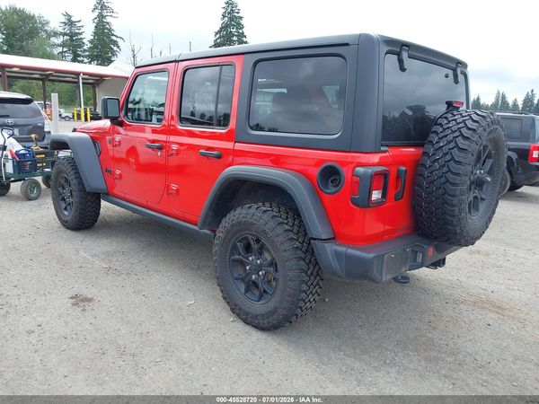 2025 JEEP WRANGLER 4-DOOR WILLYS 4X4