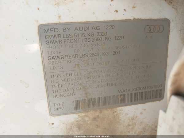 2021 AUDI Q3
