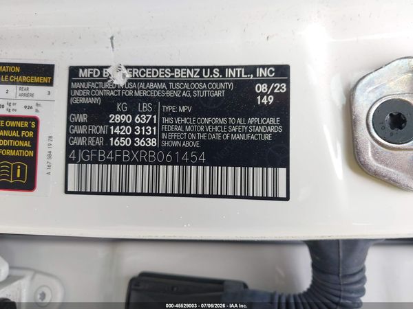 2024 MERCEDES-BENZ GLE 350 4MATIC