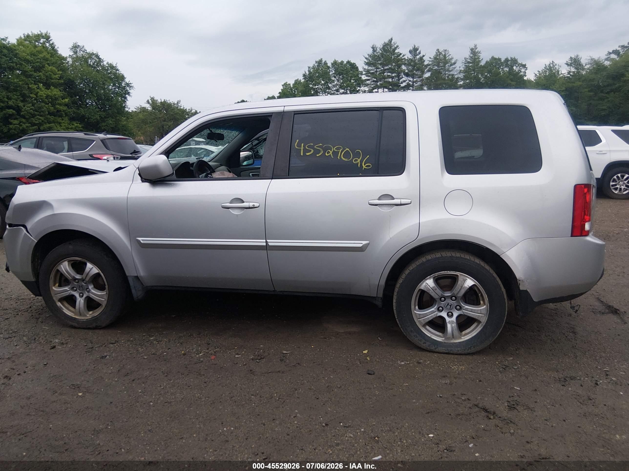 2012 HONDA PILOT EX