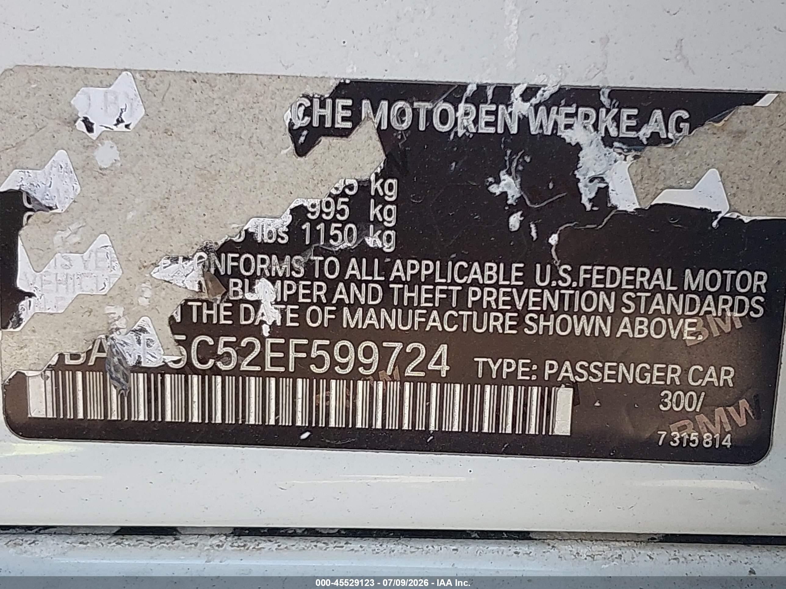 2014 BMW 328I XDRIVE