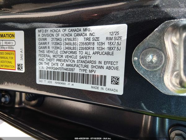 2026 HONDA CR-V EX-L AWD