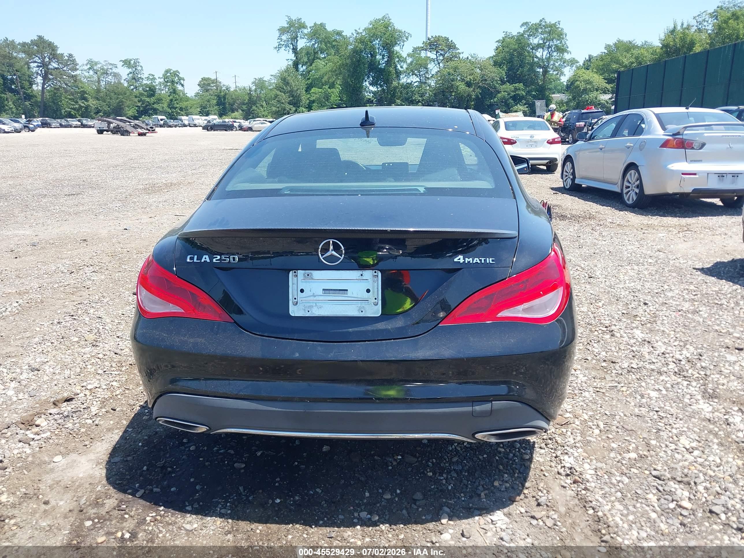 2018 MERCEDES-BENZ CLA 250 4MATIC