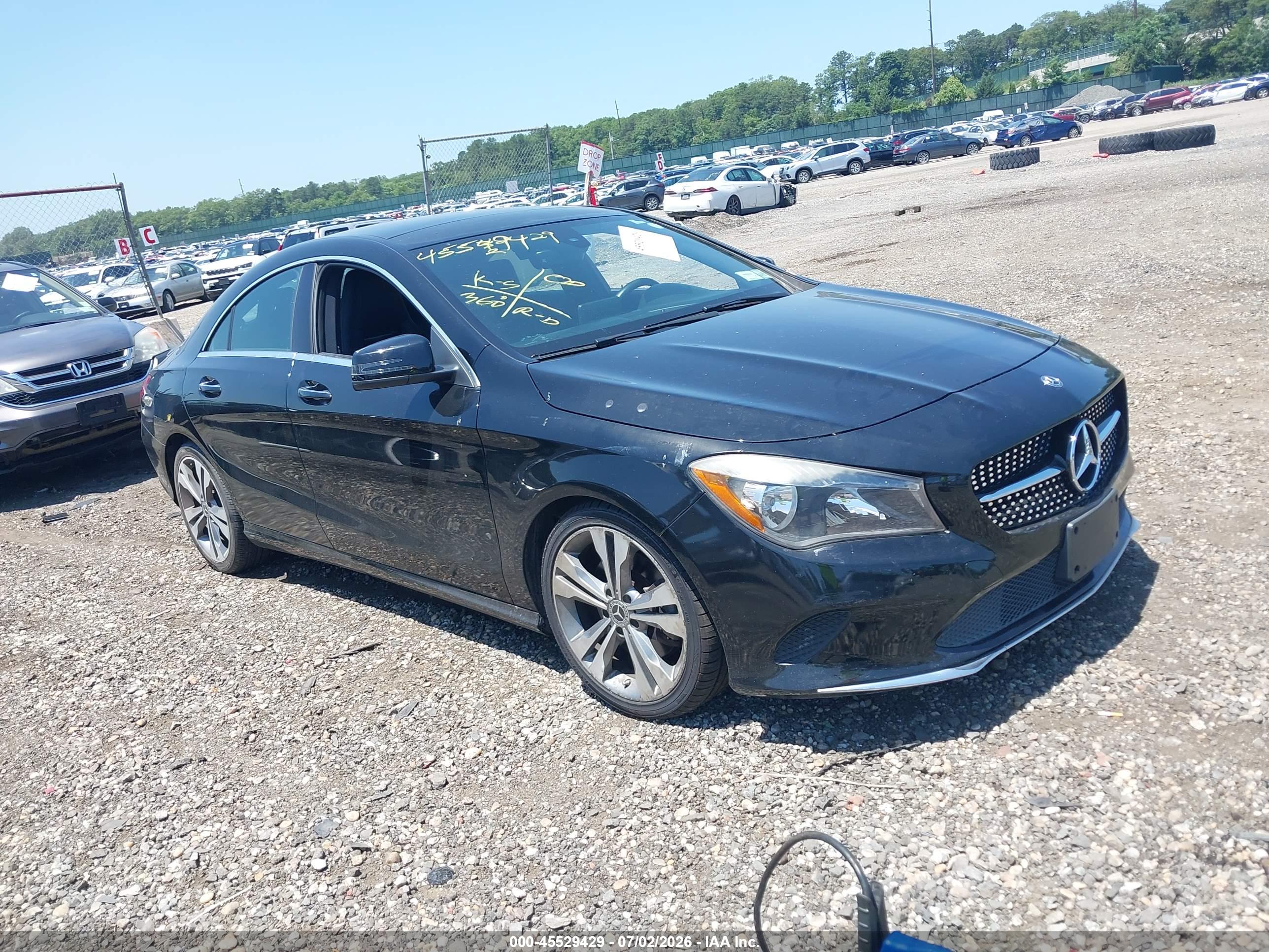 2018 MERCEDES-BENZ CLA 250 4MATIC