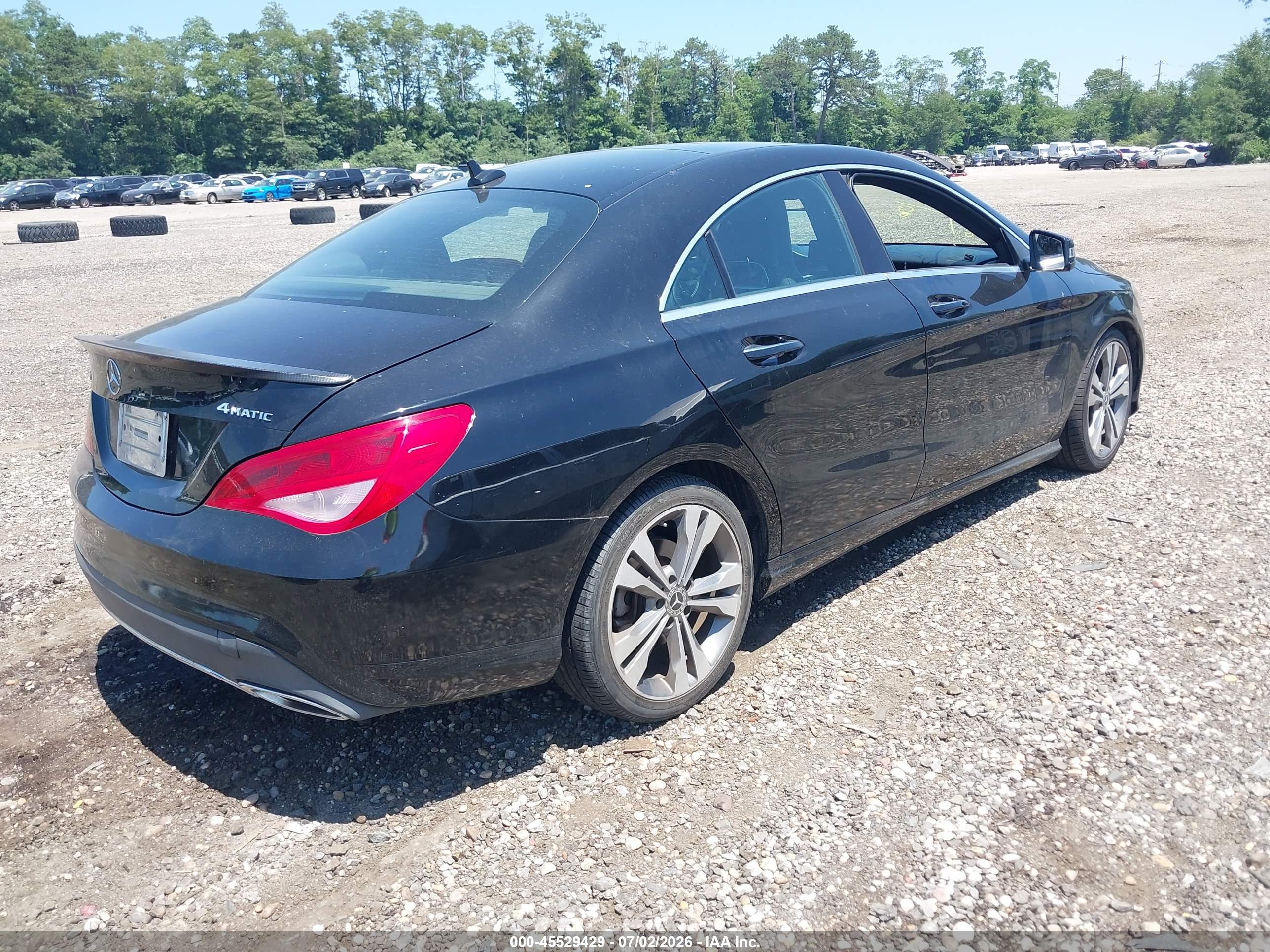 2018 MERCEDES-BENZ CLA 250 4MATIC