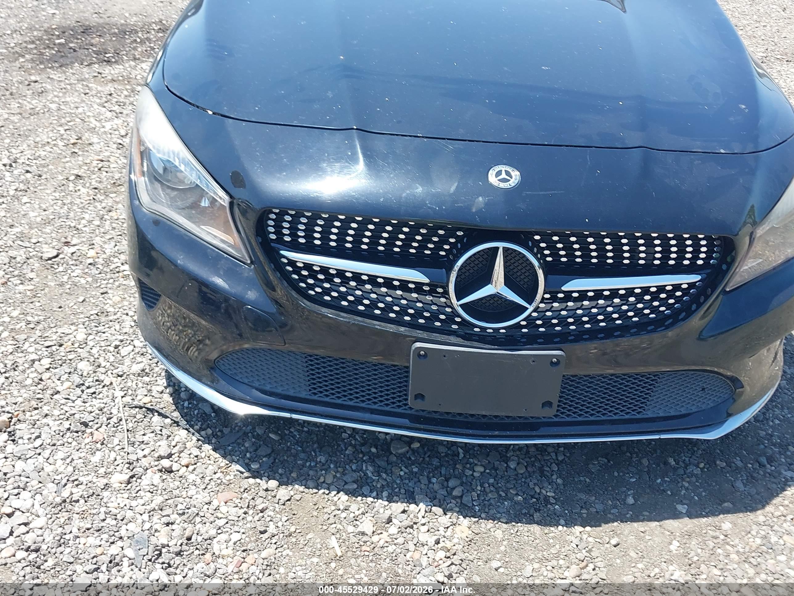 2018 MERCEDES-BENZ CLA 250 4MATIC