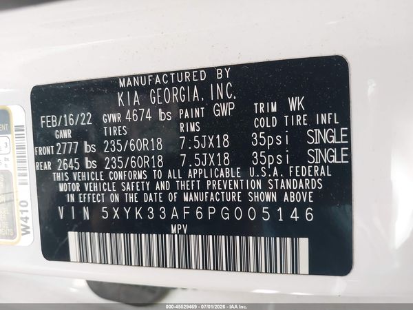 2023 KIA SPORTAGE EX