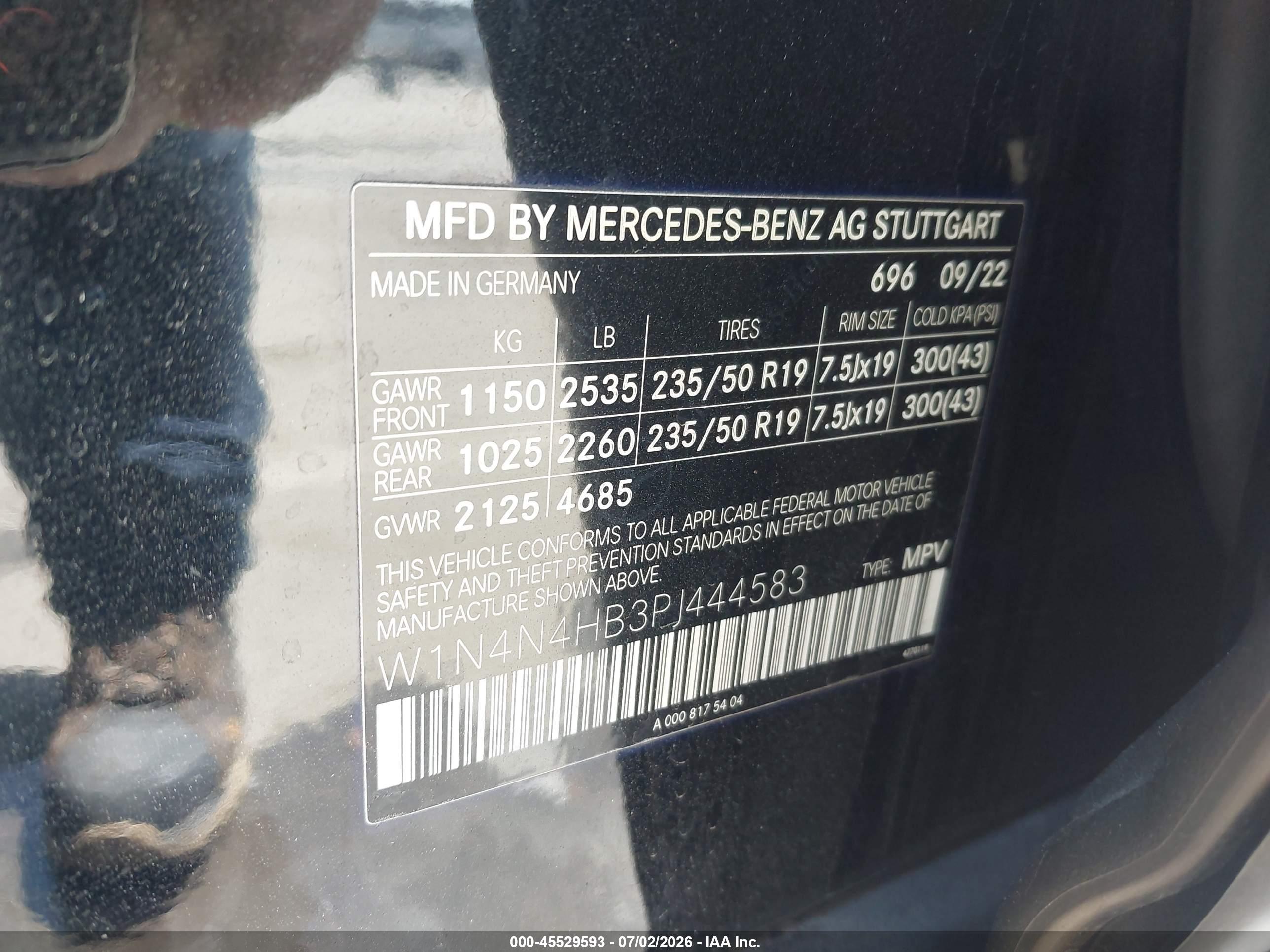 2023 MERCEDES-BENZ GLA 250 4MATIC
