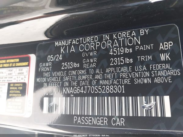 2025 KIA K5 GT-LINE