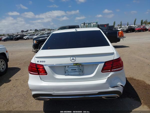 2016 MERCEDES-BENZ E 350 E350
