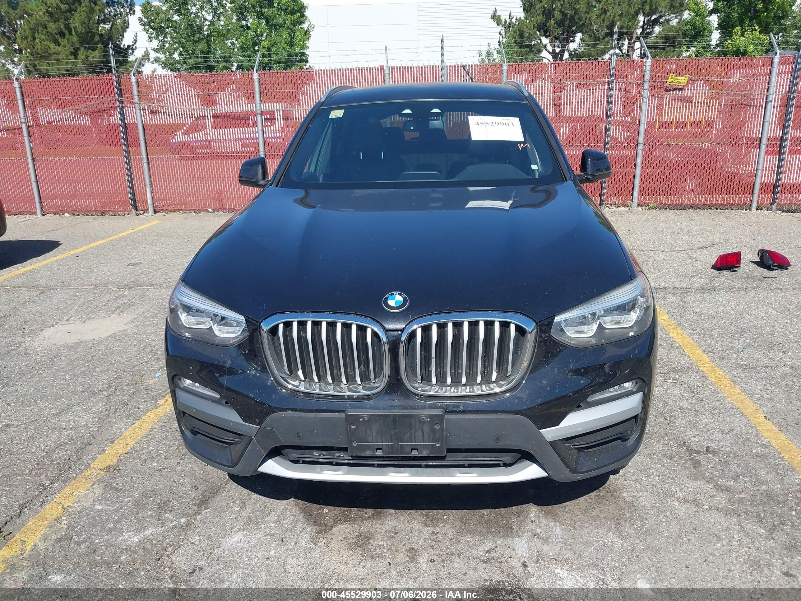 2019 BMW X3 SDRIVE30I