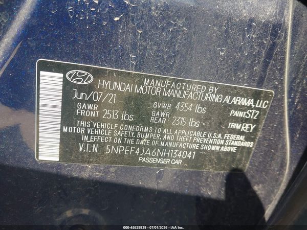 2022 HYUNDAI SONATA SEL