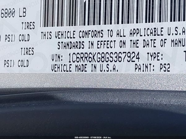 2016 RAM 1500 ST