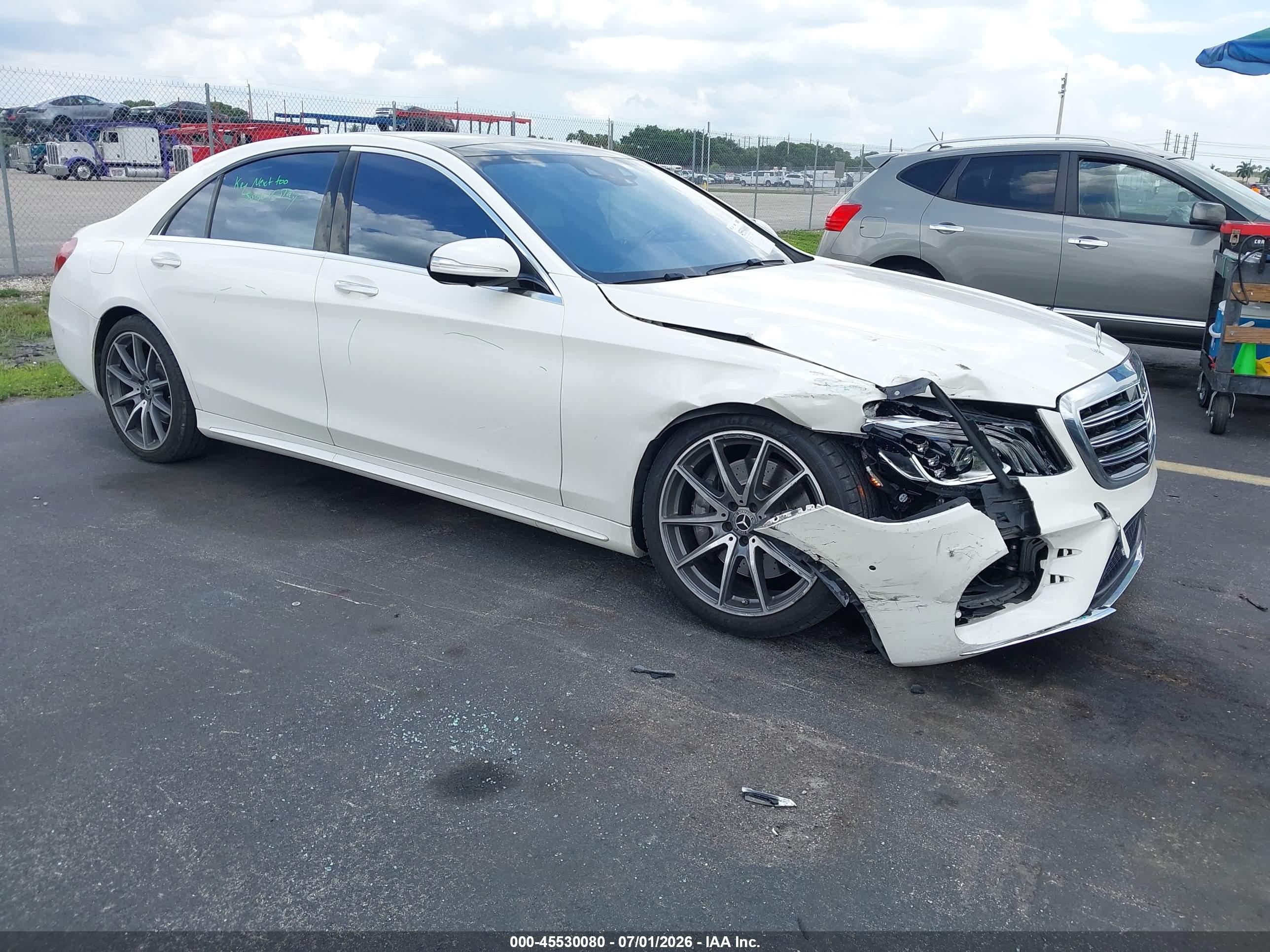 2018 MERCEDES-BENZ S 450 S450