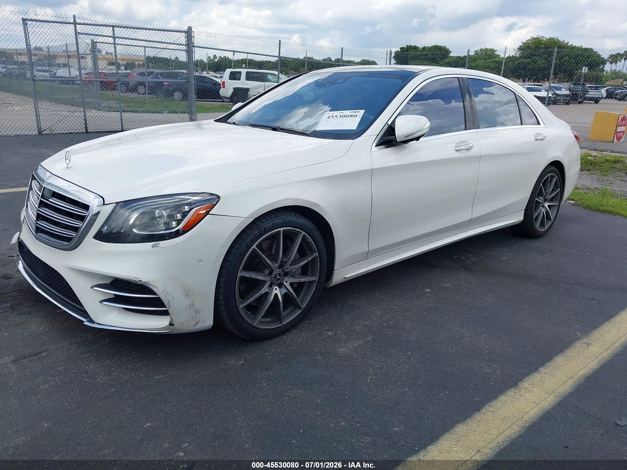 2018 MERCEDES-BENZ S 450 S450