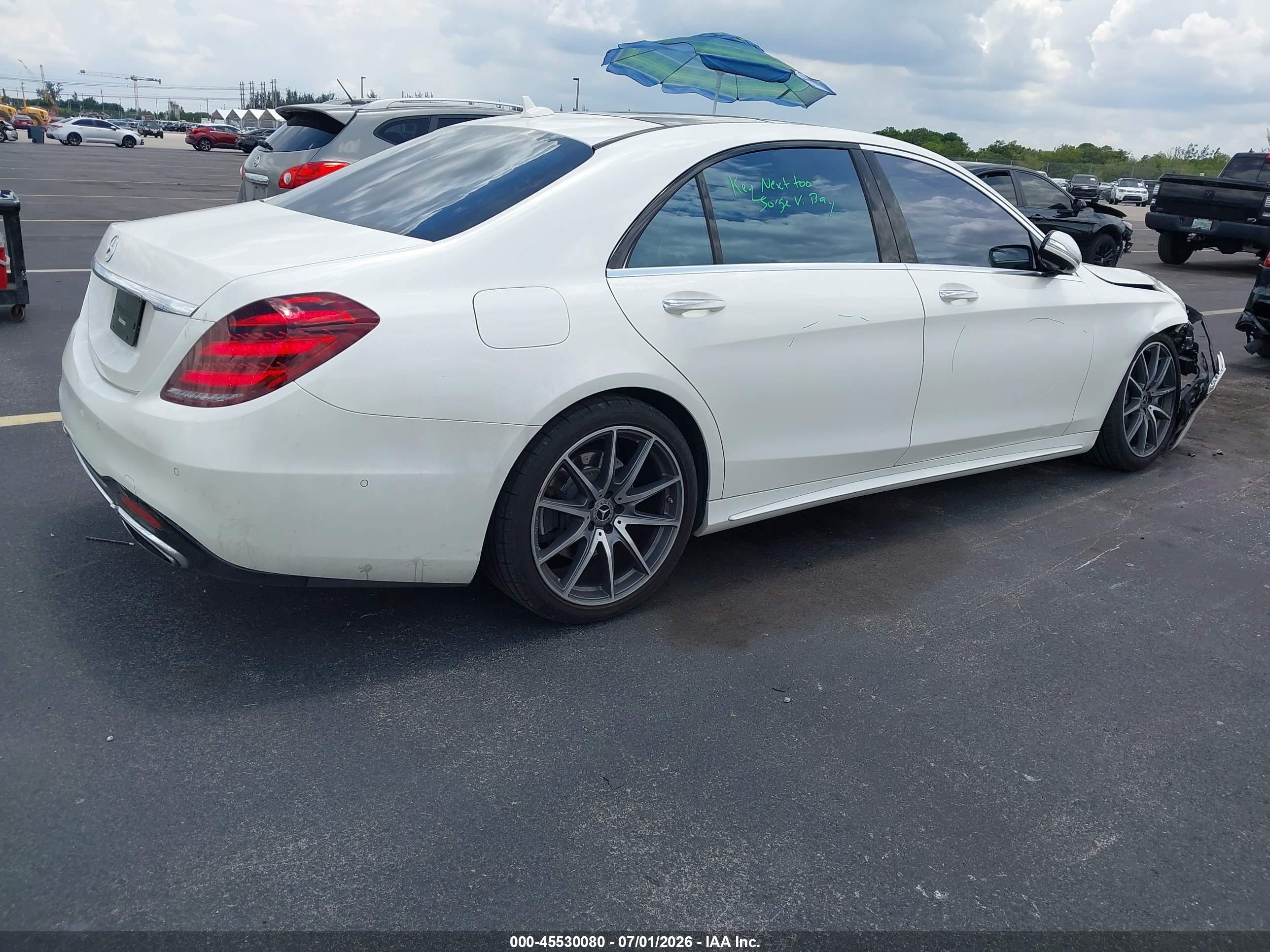 2018 MERCEDES-BENZ S 450 S450