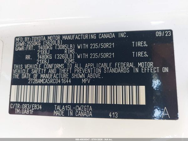 2024 LEXUS RX 350 F SPORT HANDLING