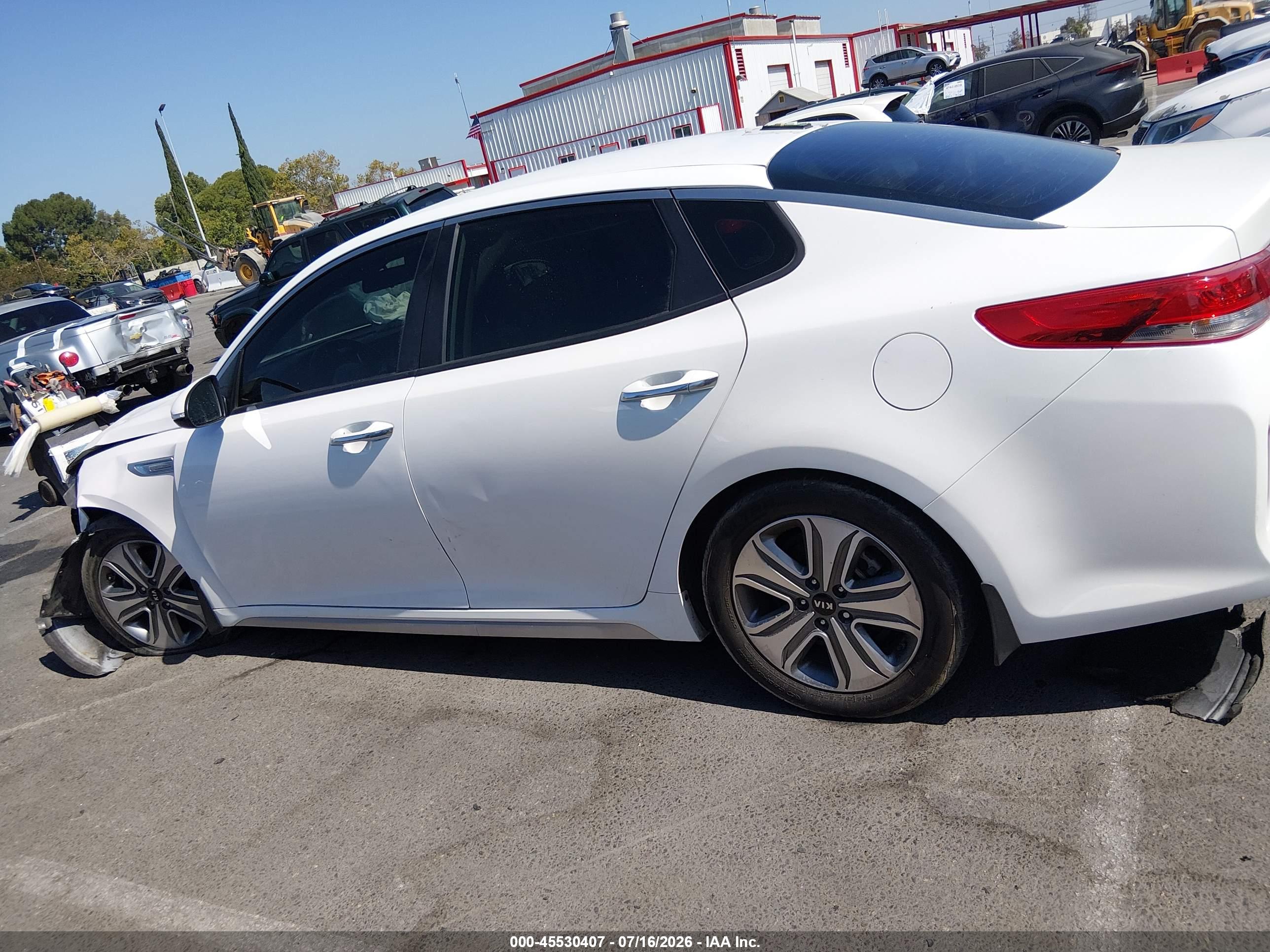 2017 KIA OPTIMA HYBRID EX