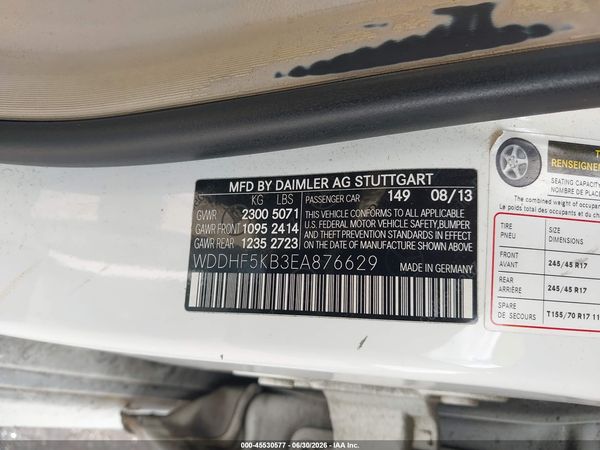 2014 MERCEDES-BENZ E 350 E350