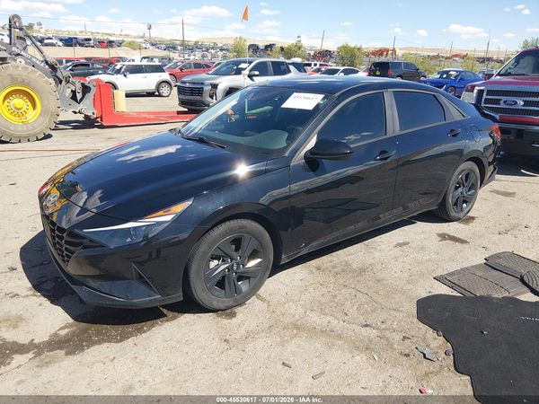 2022 HYUNDAI ELANTRA HYBRID BLUE
