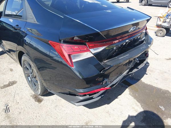 2022 HYUNDAI ELANTRA HYBRID BLUE
