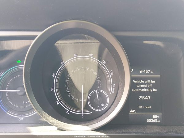 2022 HYUNDAI ELANTRA HYBRID BLUE