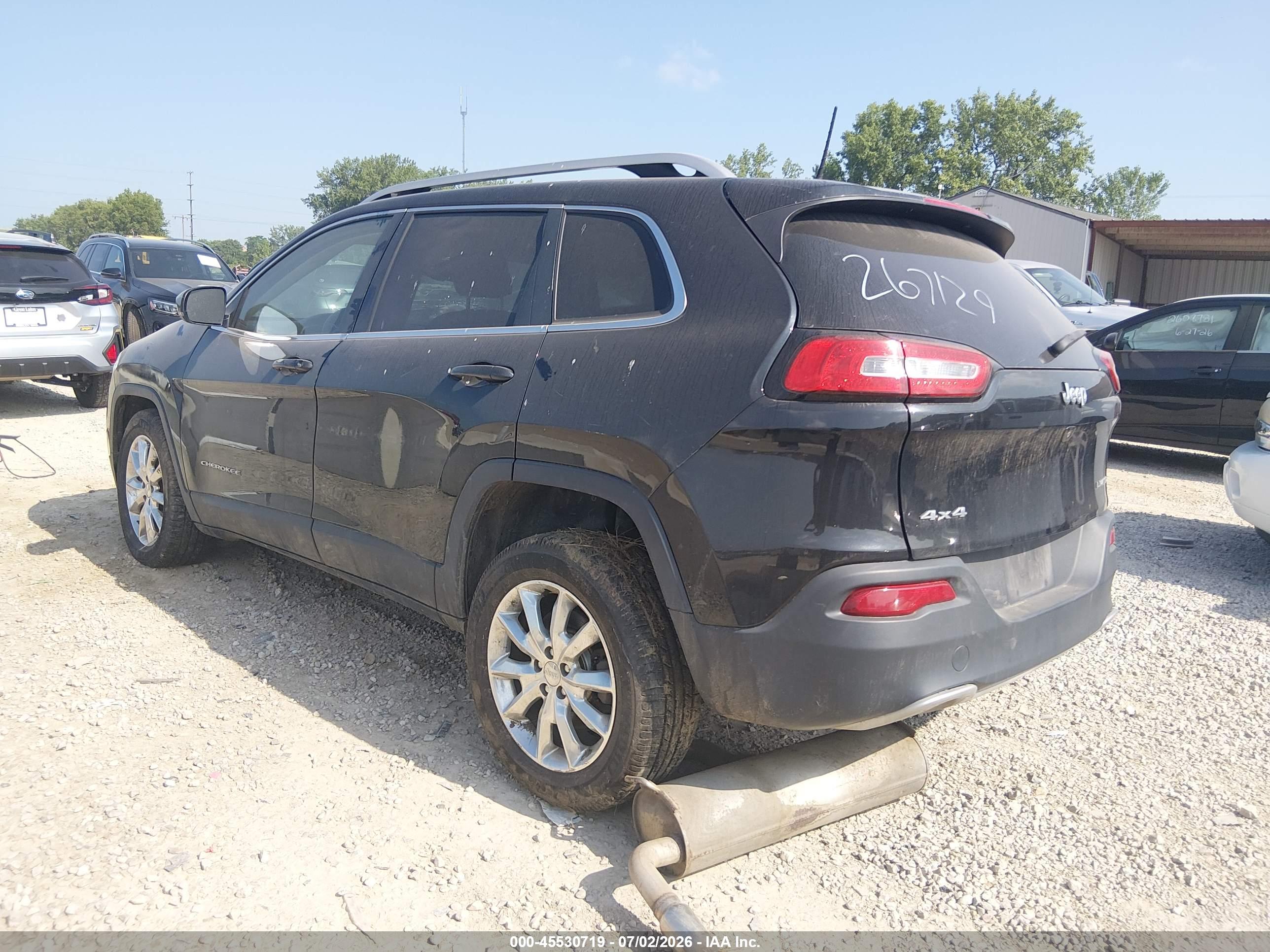 2016 JEEP CHEROKEE LIMITED 4X4