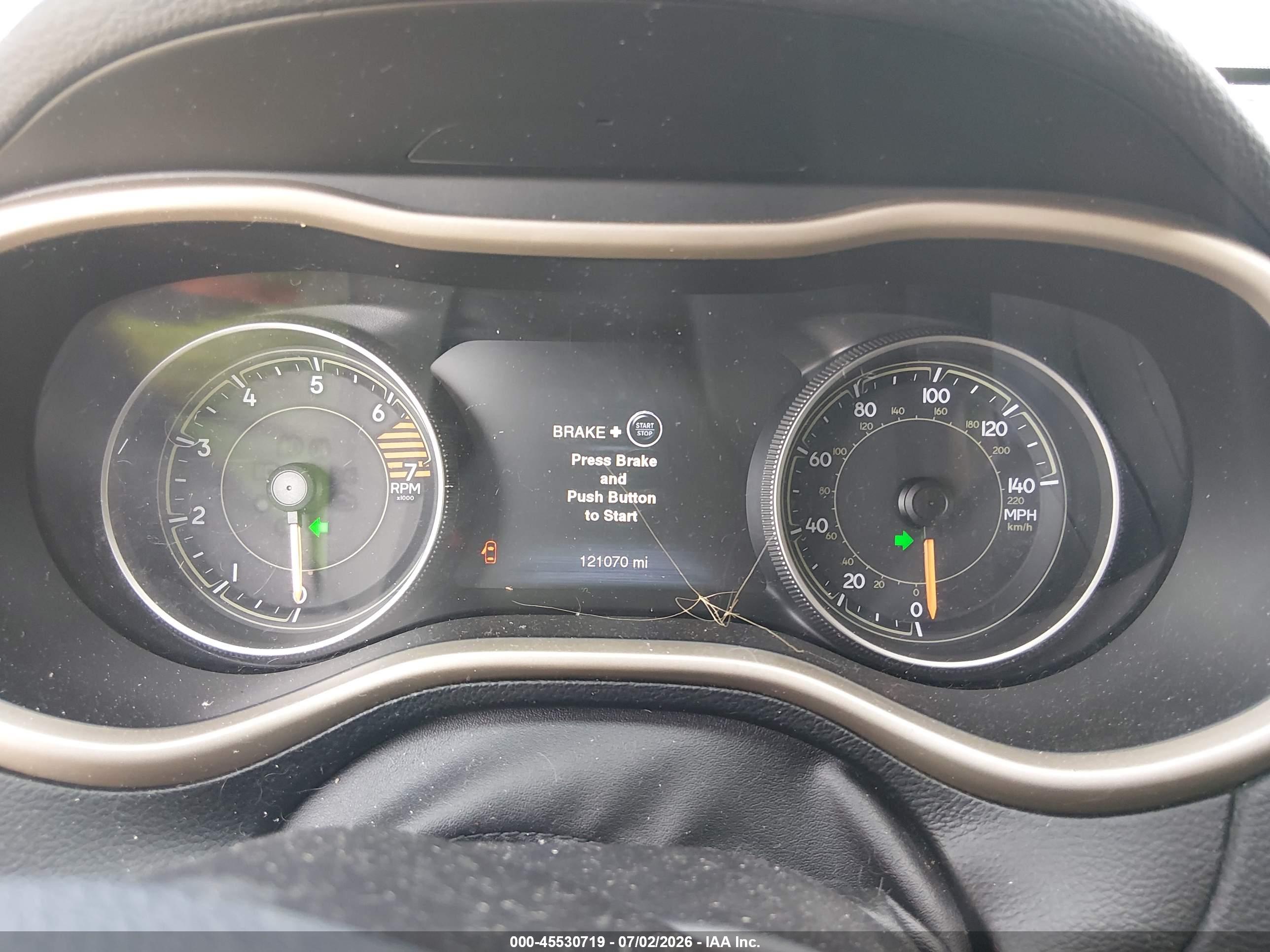 2016 JEEP CHEROKEE LIMITED 4X4