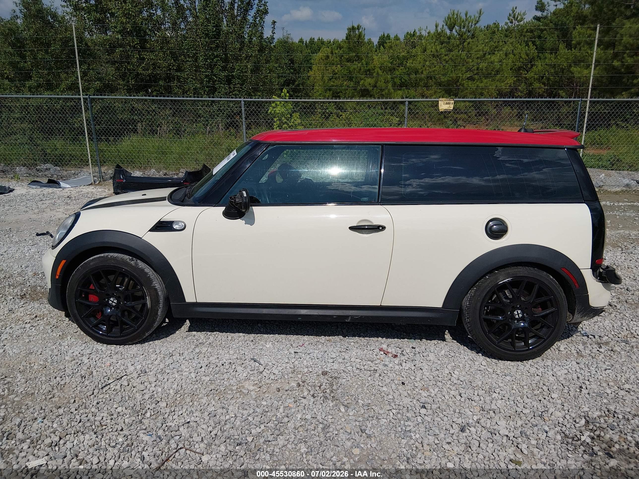 2012 MINI JOHN COOPER WORKS CLUBMAN