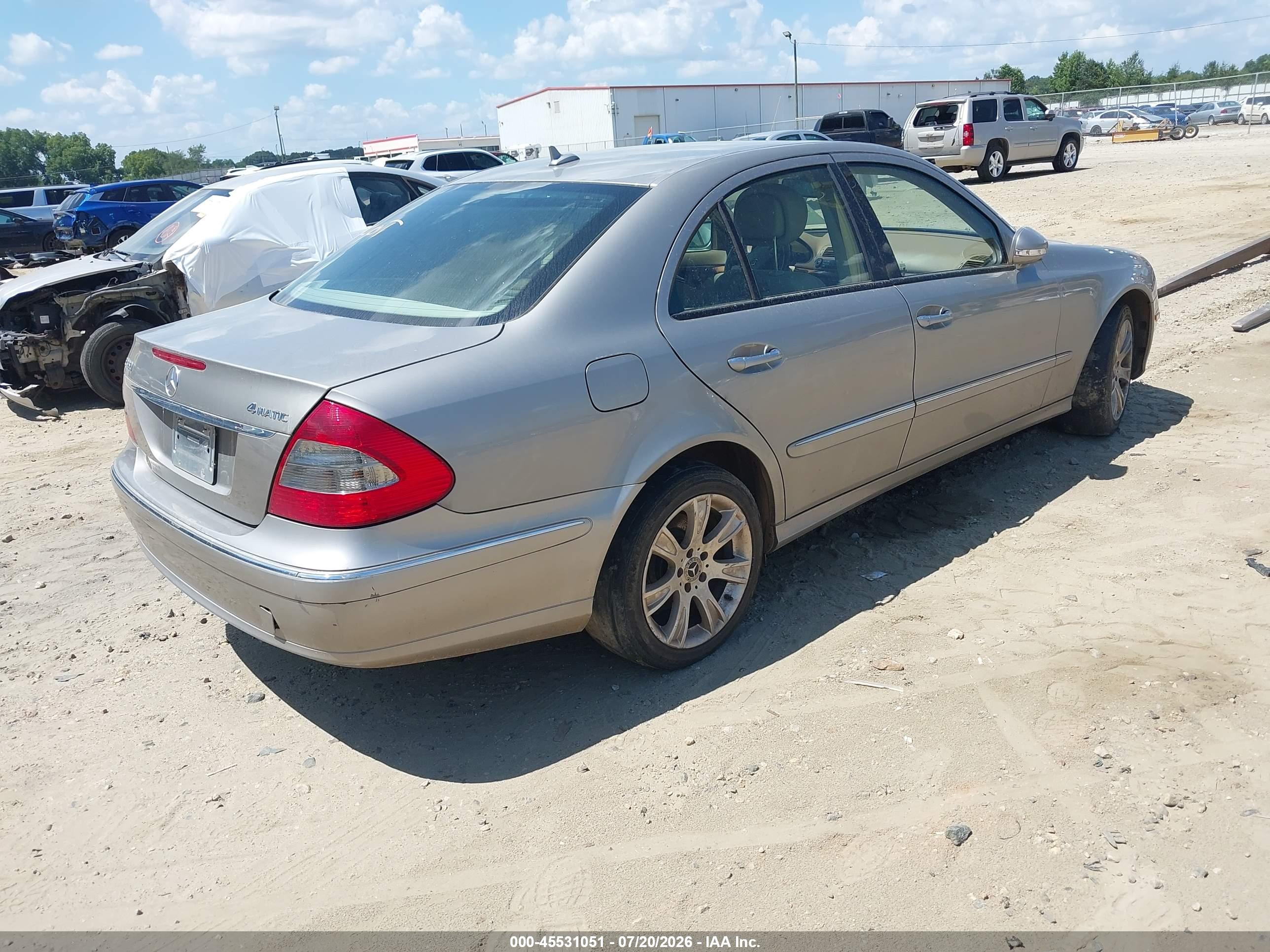 2009 MERCEDES-BENZ E 350 E350 4 MATIC
