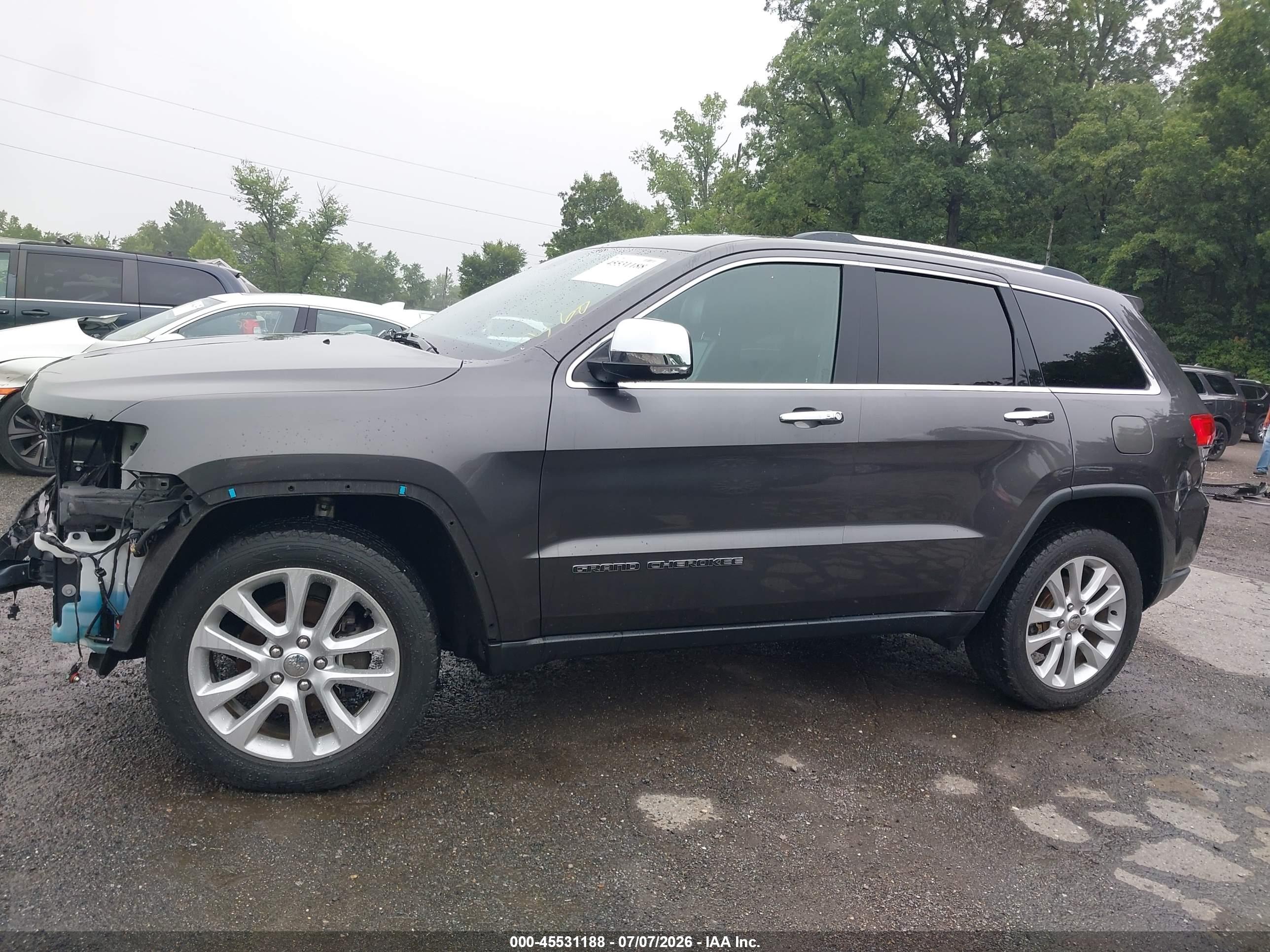 2017 JEEP GRAND CHEROKEE LIMITED 4X4