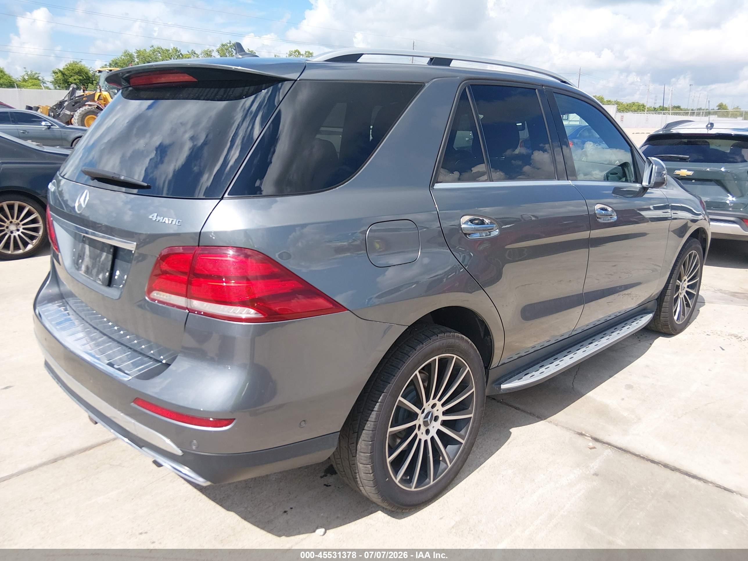 2018 MERCEDES-BENZ GLE 350 4MATIC