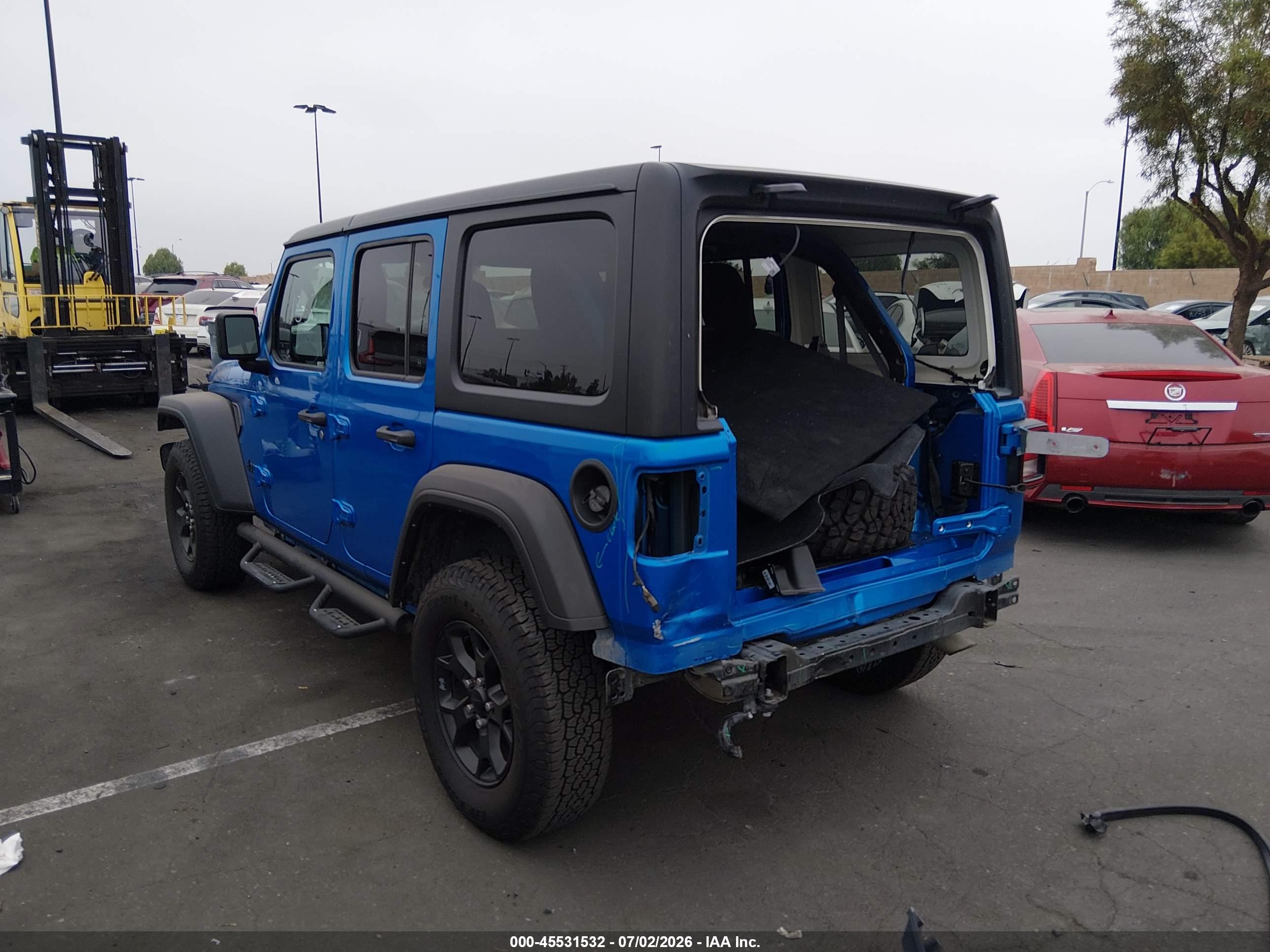 2023 JEEP WRANGLER 4-DOOR WILLYS SPORT 4X4