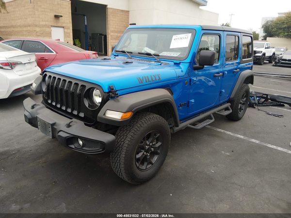2023 JEEP WRANGLER 4-DOOR WILLYS SPORT 4X4