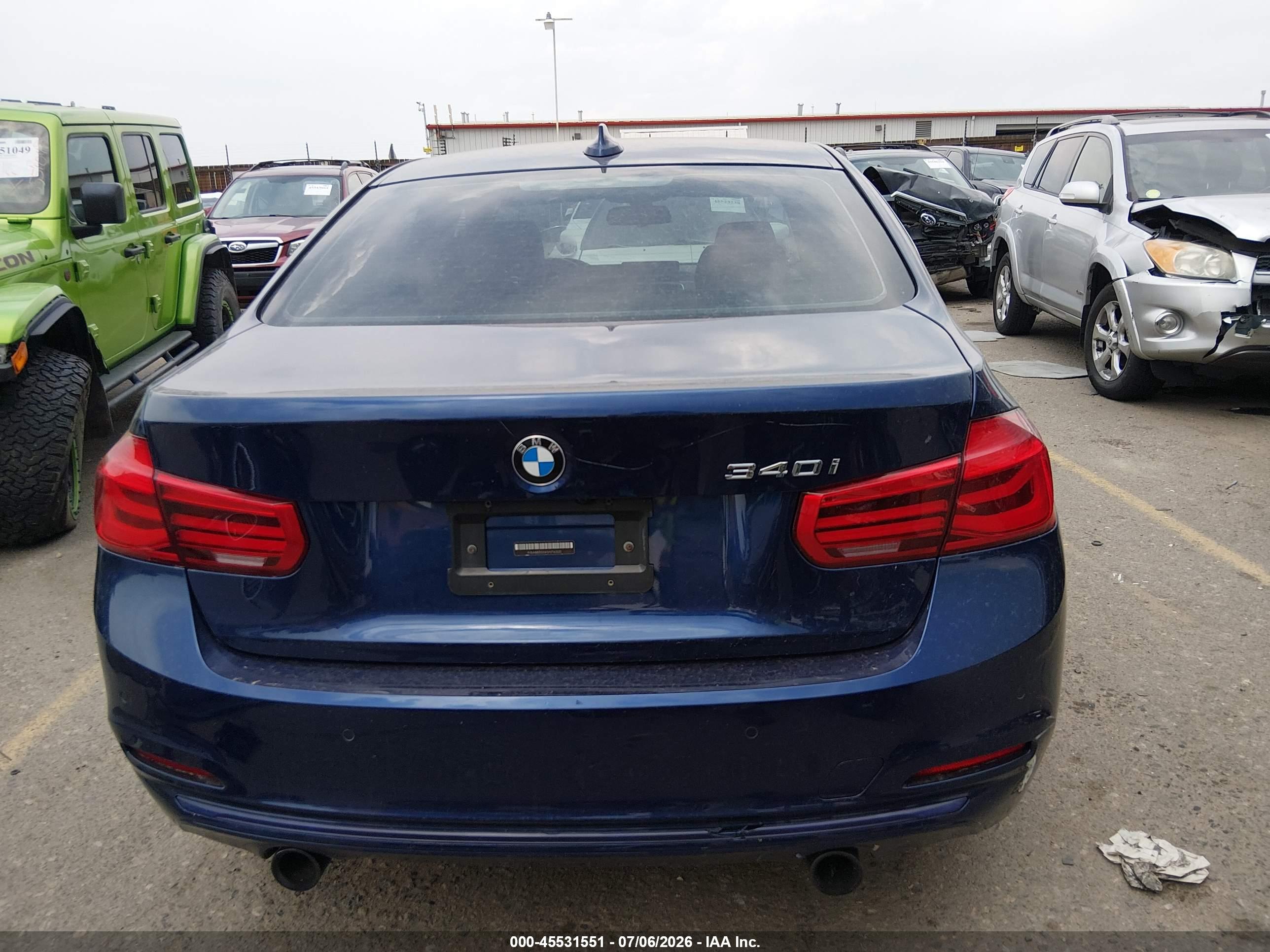 2016 BMW 340I SA