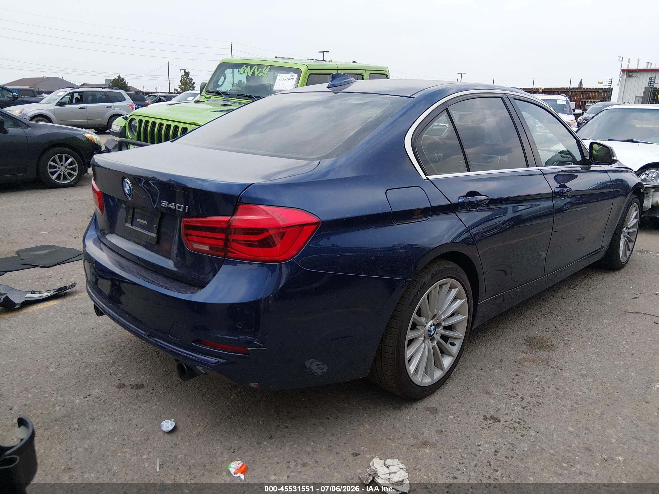 2016 BMW 340I SA