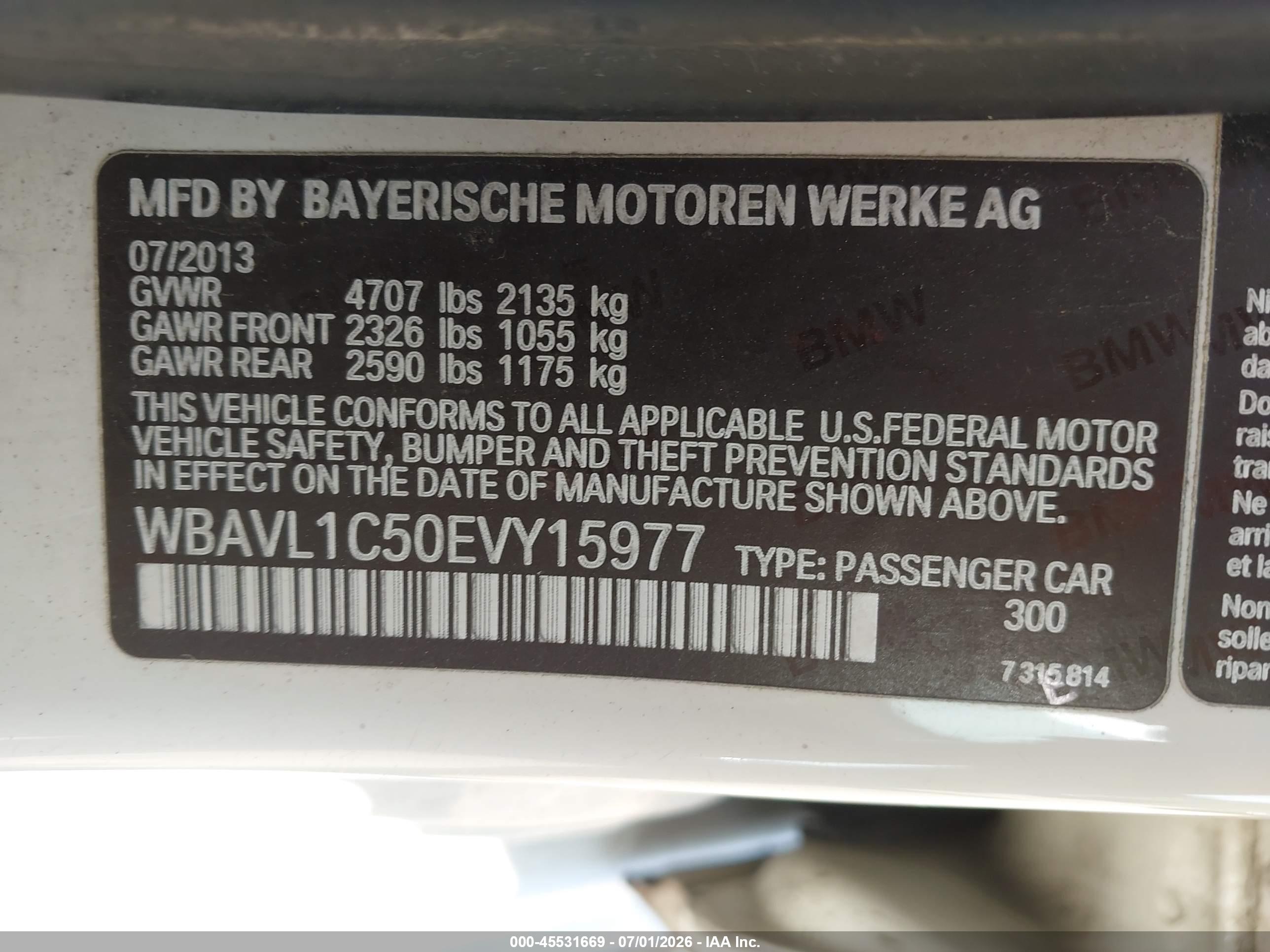 2014 BMW X1 XDRIVE28I