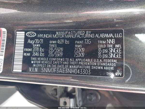 2022 HYUNDAI TUCSON SEL