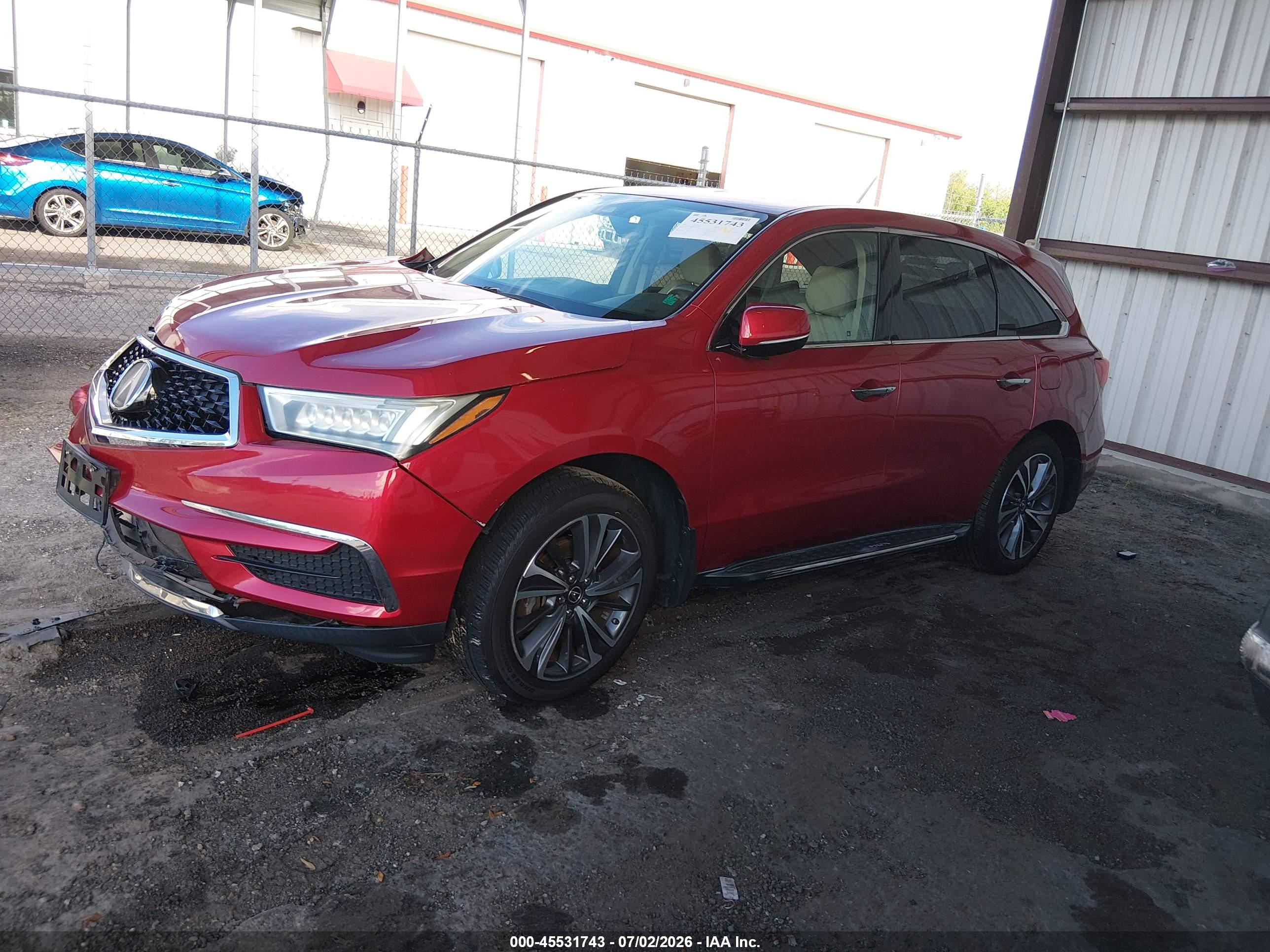 2019 ACURA MDX TECH PKG