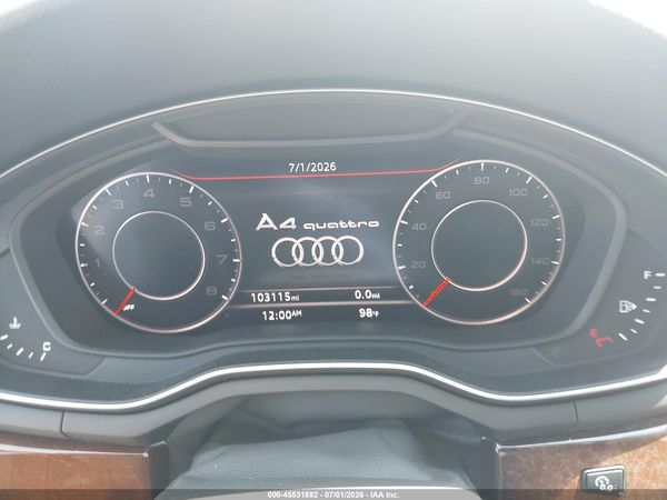 2017 AUDI A4 PREMIUM PLUS