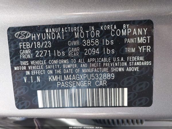 2023 HYUNDAI ELANTRA SEL