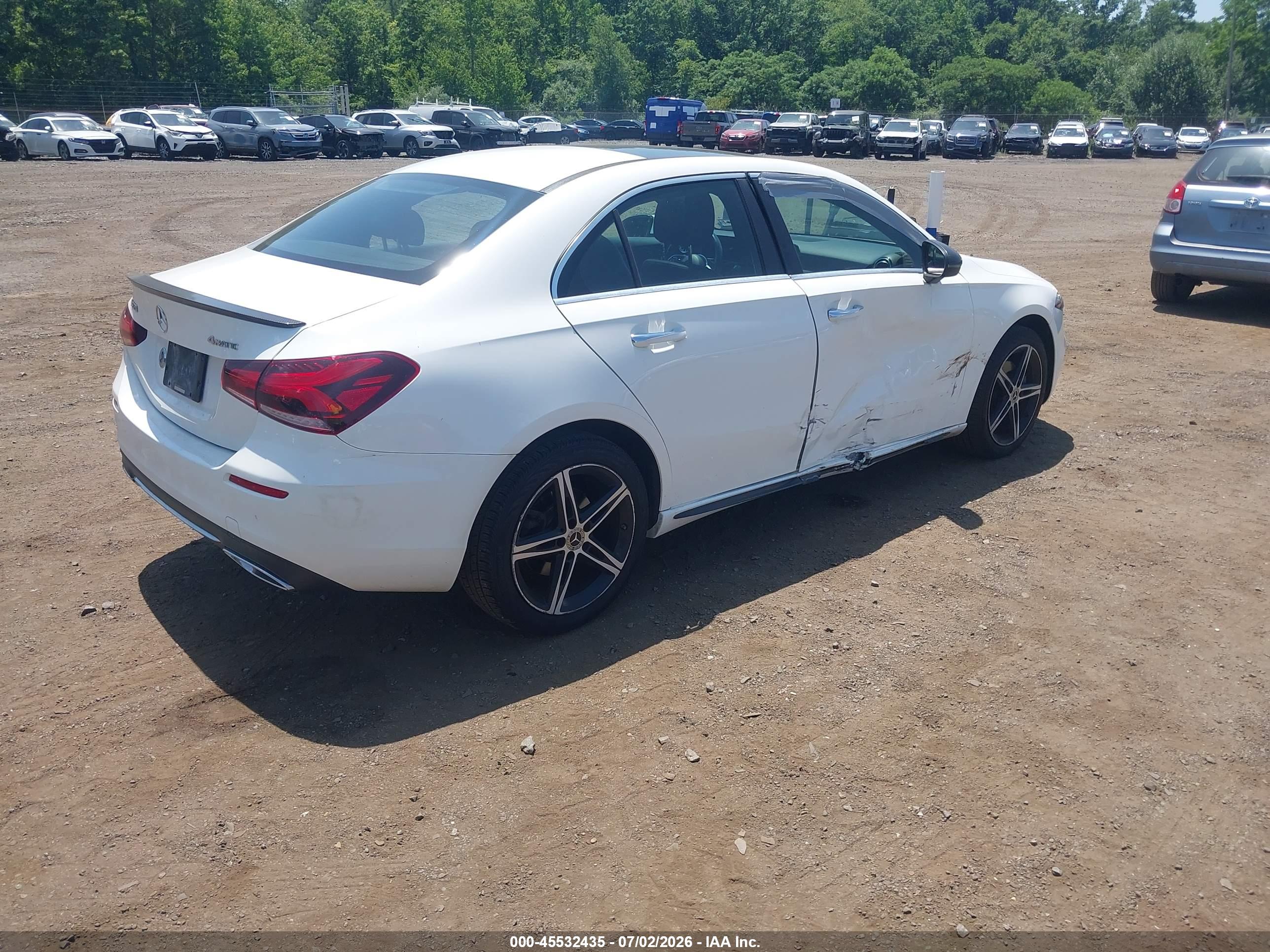 2019 MERCEDES-BENZ A 220 4MATIC