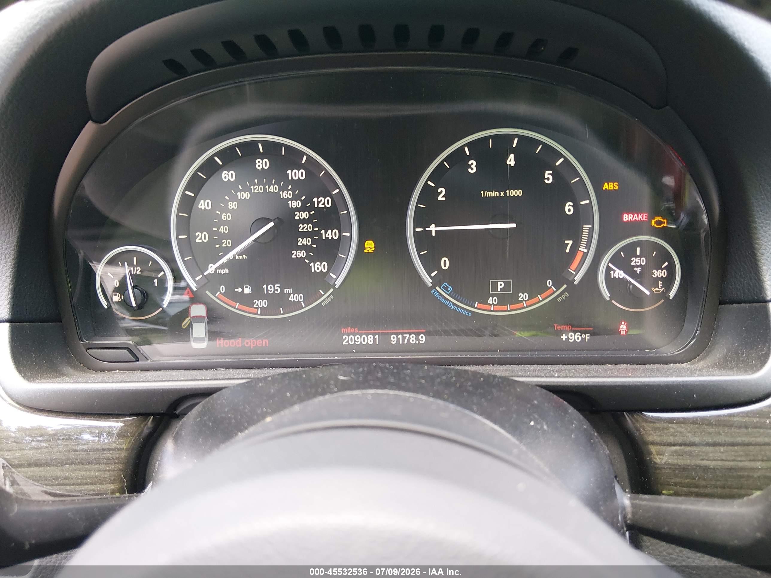 2015 BMW 535I