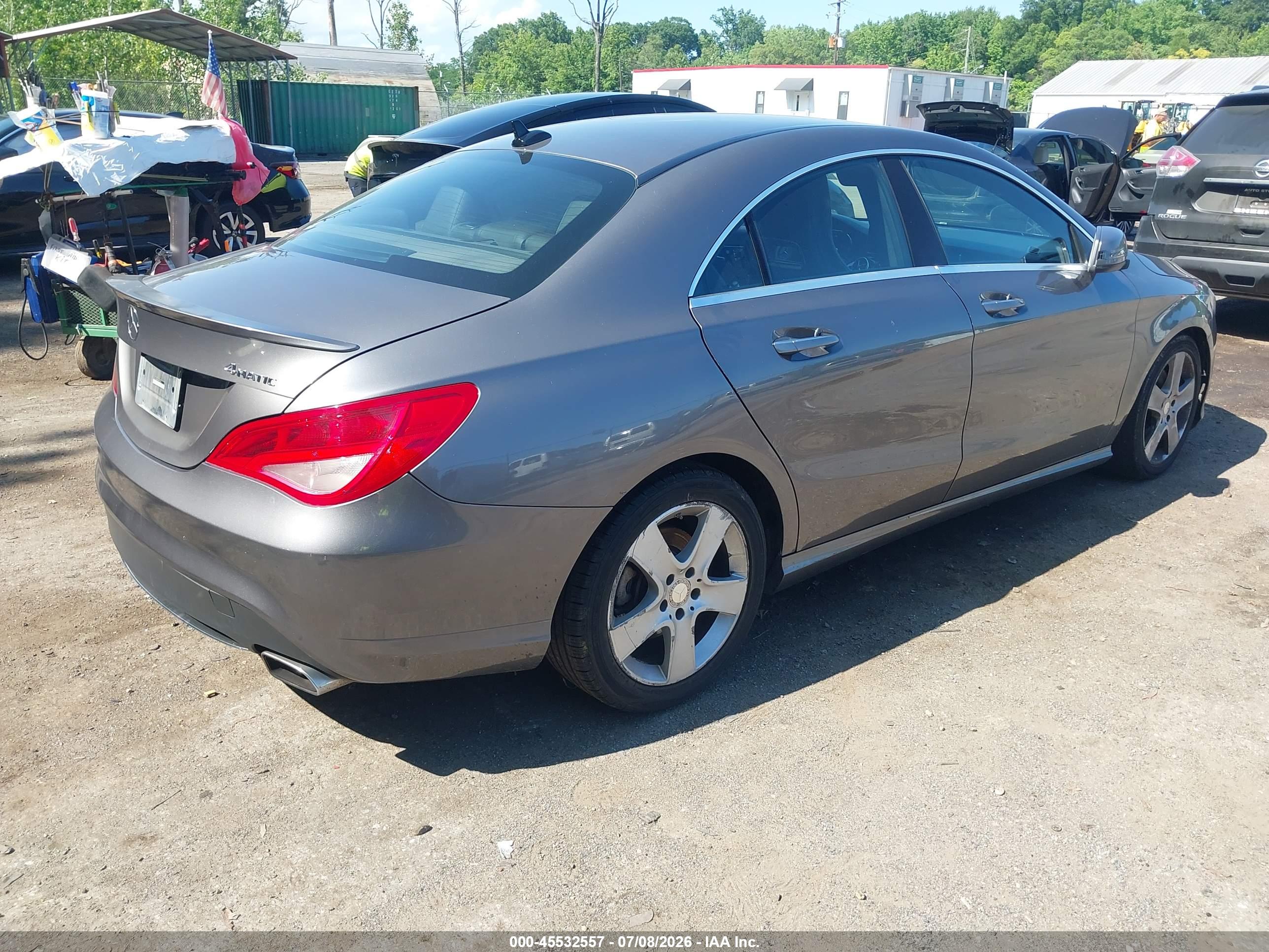 2016 MERCEDES-BENZ CLA 250 4MATIC